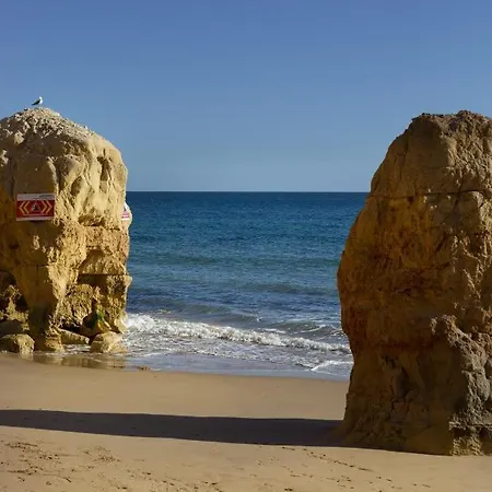 In Praia Da Rocha With A-c, Terrace In 아파트 *